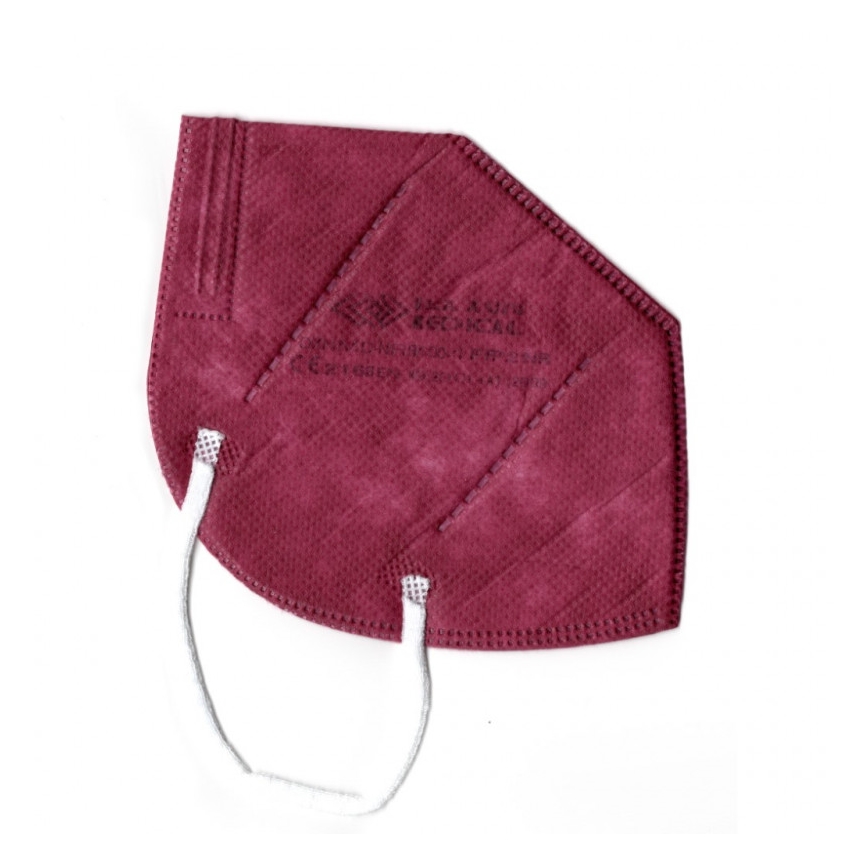 DEXXON MEDICAL Atemschutzmaske FFP2 NR lila 1St.