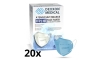 DEXXON MEDICAL Atemschutzmaske FFP2 NR Pazifikblau 20St.