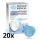 DEXXON MEDICAL Atemschutzmaske FFP2 NR Pazifikblau 20St.