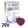 DEXXON MEDICAL Atemschutzmaske FFP2 NR weinrot 20St.