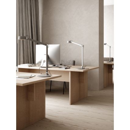 DFTP by Nordlux - LED dimmbare Touch-Tischlampe 3in1 NOBU LED/9W/230V grau