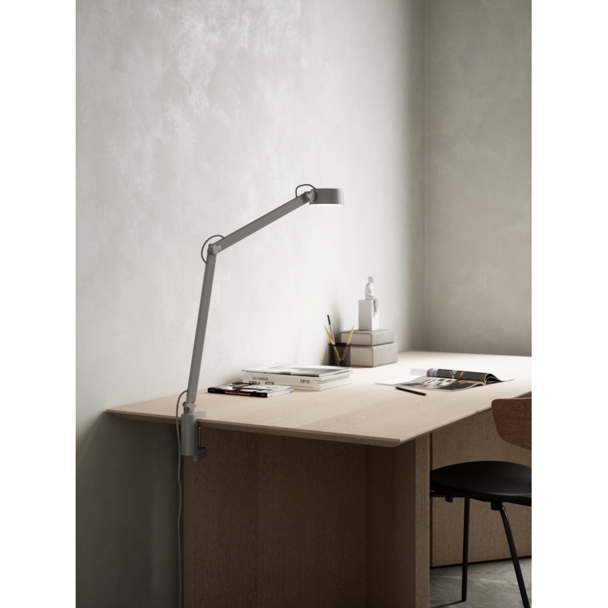 DFTP by Nordlux - LED dimmbare Touch-Tischlampe 3in1 NOBU LED/9W/230V grau