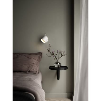 DFTP von Nordlux - Wandleuchte mit USB-Anschluss ANGLE 1xGU10/25W/230V Weiß