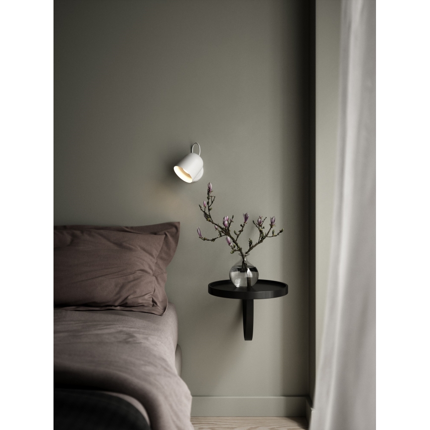 DFTP von Nordlux - Wandleuchte mit USB-Anschluss ANGLE 1xGU10/25W/230V Weiß