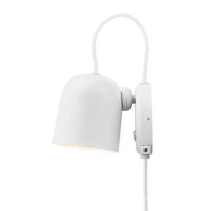 DFTP von Nordlux - Wandleuchte mit USB-Anschluss ANGLE 1xGU10/25W/230V Weiß