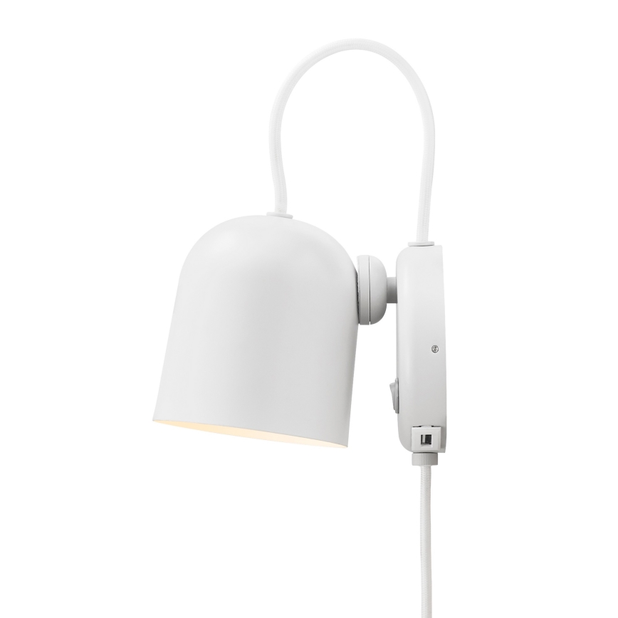 DFTP von Nordlux - Wandleuchte mit USB-Anschluss ANGLE 1xGU10/25W/230V Weiß