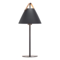 DFTP von Nordlux - Tischlampe STRAP 1xE27/40W/230V schwarz
