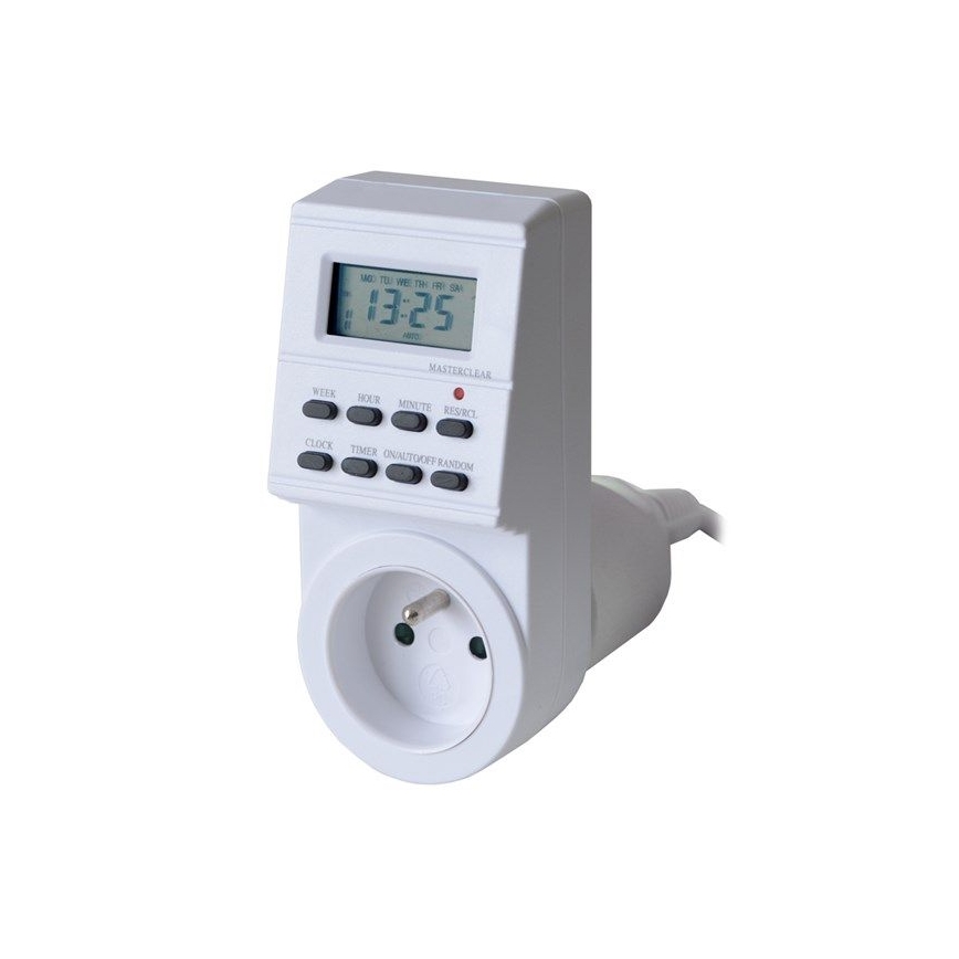 Digitale Zeitschaltuhr wöchentlich 16A/230V 200 mAh