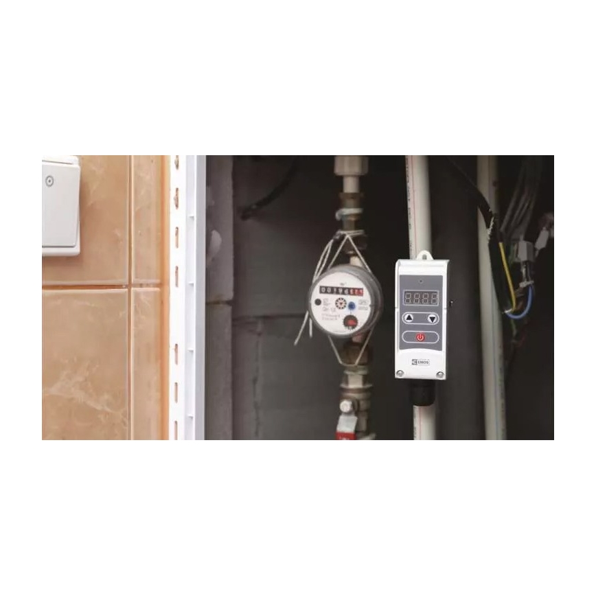 Digitaler Anbauthermostat 230V