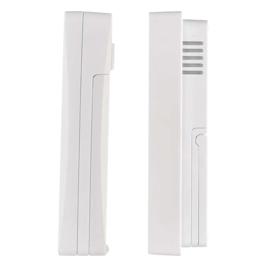 Digitales Thermometer mit Hygrometer, 2×AAA, weiß