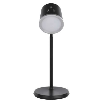 Dimm- und aufladbare LED-Tischleuchte 4in1 LED/6W/3,7V 3000K/4000K/6500K 1500mAh schwarz