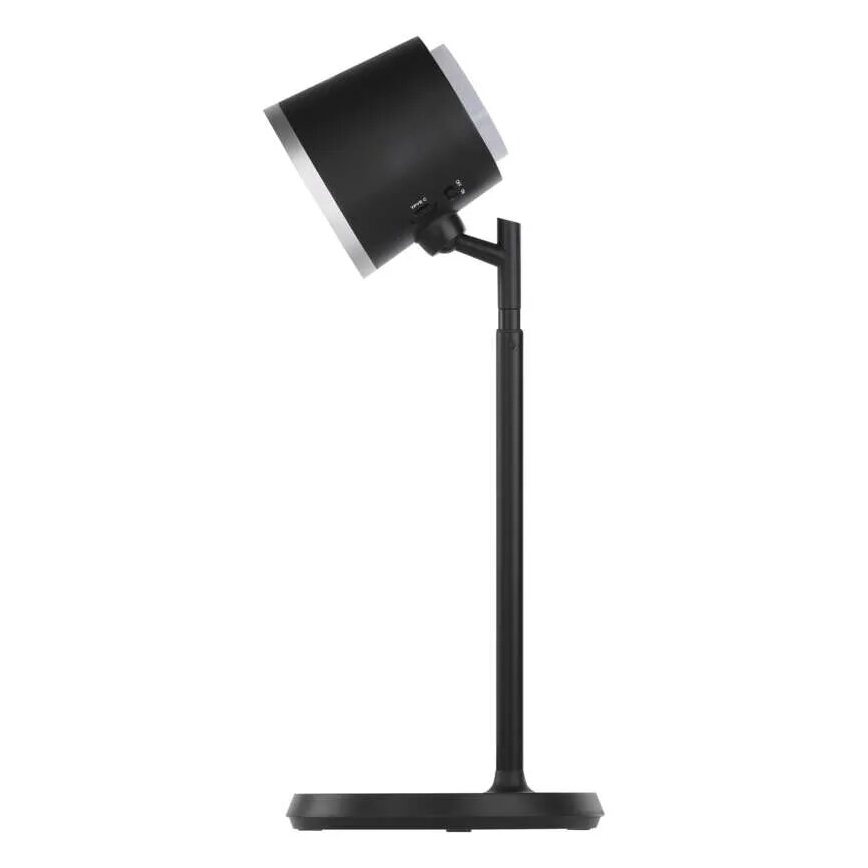 Dimm- und aufladbare LED-Tischleuchte 4in1 LED/6W/3,7V 3000K/4000K/6500K 1500mAh schwarz