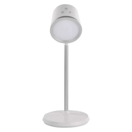 Dimm- und aufladbare LED-Tischleuchte 4in1 LED/6W/3,7V 3000K/4000K/6500K 1500mAh weiß