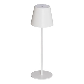 Dimm- und aufladbare LED-Tischleuchte INITA LED/1,2W/1800 mAh IP54 weiß