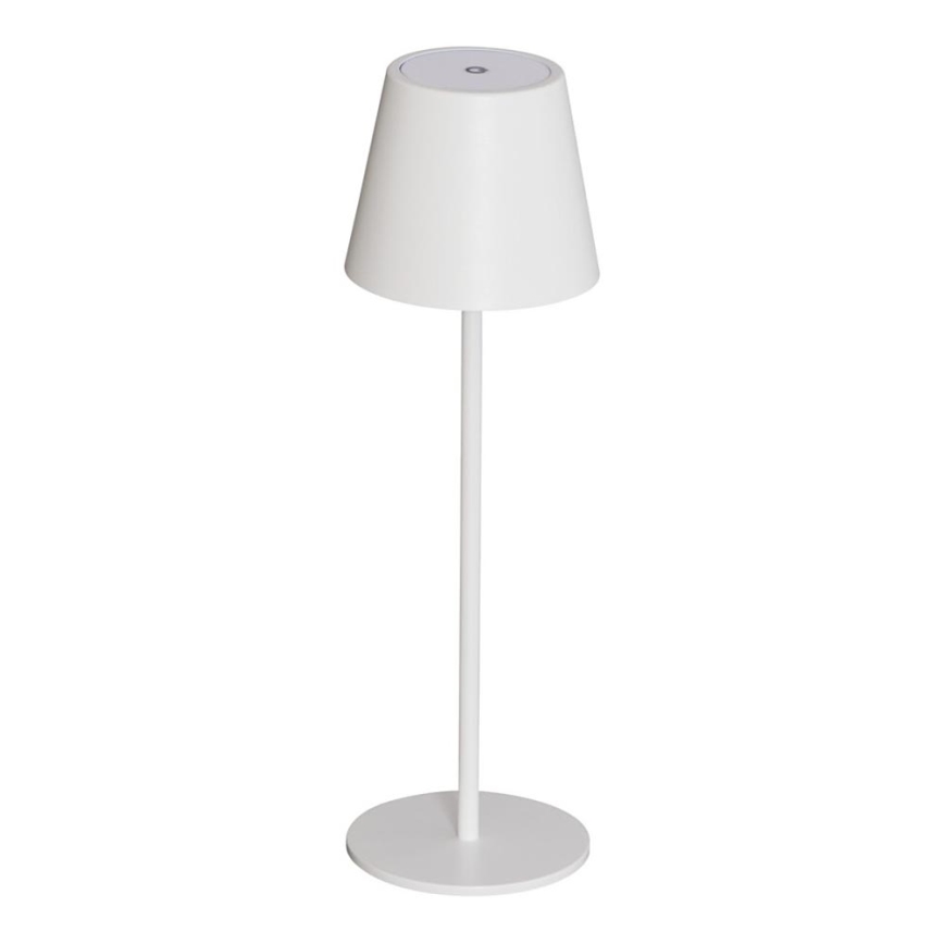 Dimm- und aufladbare LED-Tischleuchte INITA LED/1,2W/1800 mAh IP54 weiß