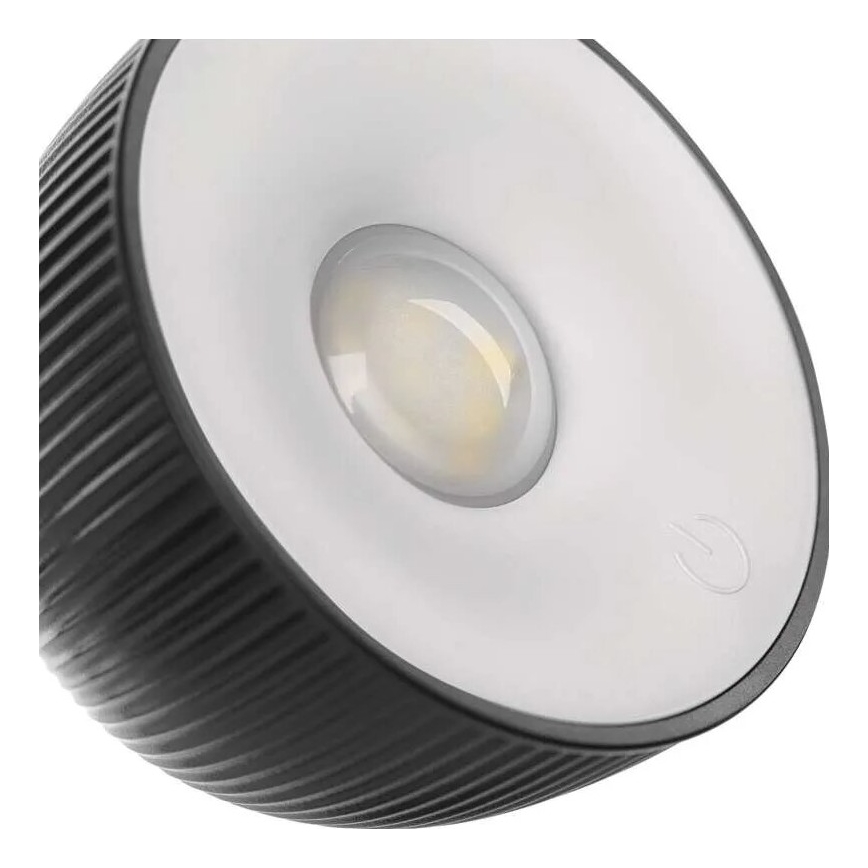 Dimm- und aufladbare LED-Tischleuchte magnetisch 4in1 LED/4,2W/3,7V 4000K 1200mAh schwarz