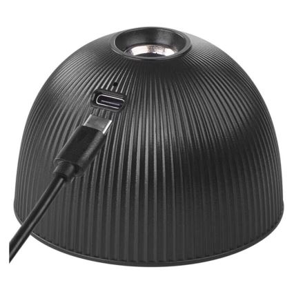 Dimm- und aufladbare LED-Tischleuchte magnetisch 4in1 LED/4,2W/3,7V 4000K 1200mAh schwarz