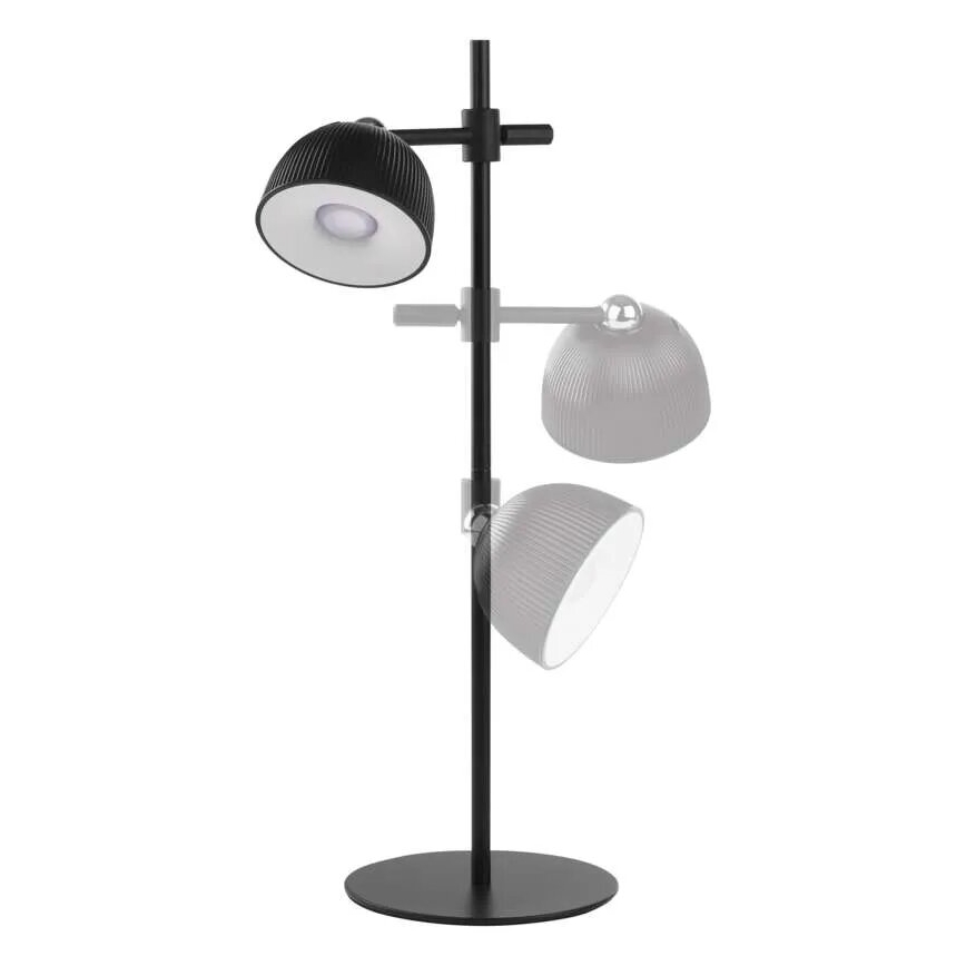 Dimm- und aufladbare LED-Tischleuchte magnetisch 4in1 LED/4,2W/3,7V 4000K 1200mAh schwarz
