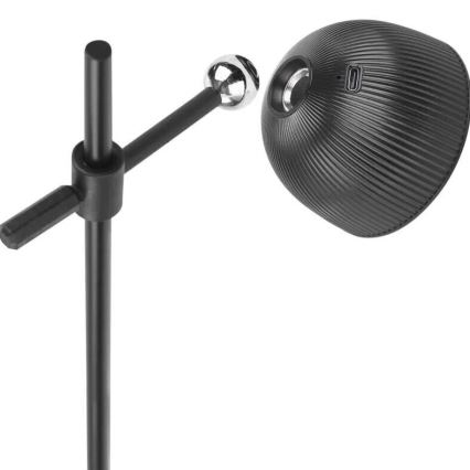 Dimm- und aufladbare LED-Tischleuchte magnetisch 4in1 LED/4,2W/3,7V 4000K 1200mAh schwarz