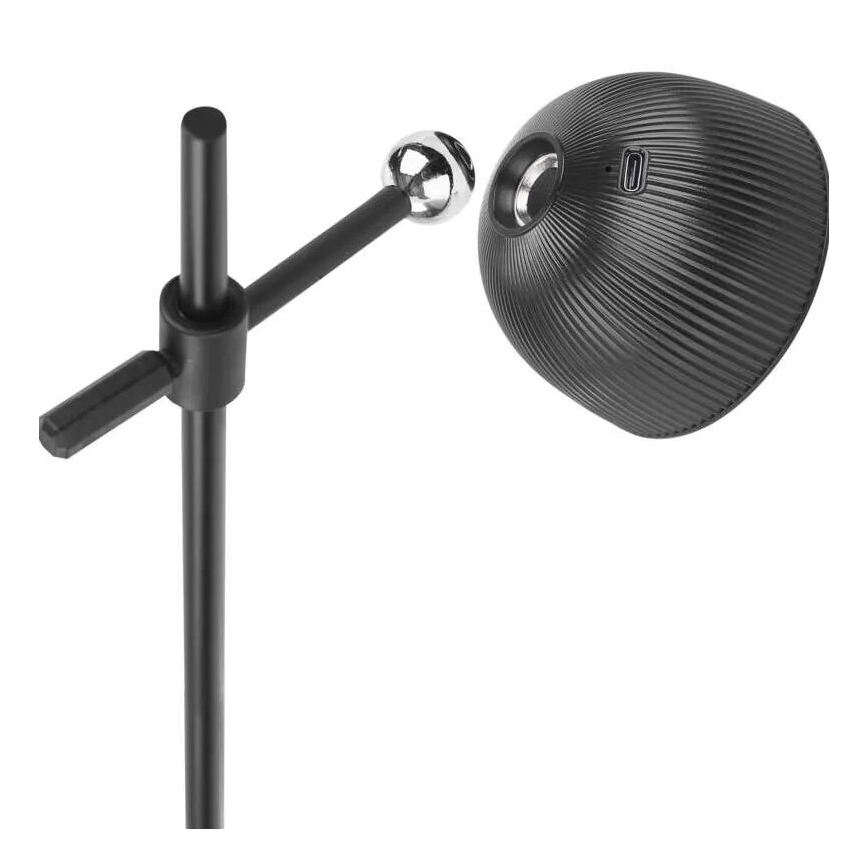 Dimm- und aufladbare LED-Tischleuchte magnetisch 4in1 LED/4,2W/3,7V 4000K 1200mAh schwarz