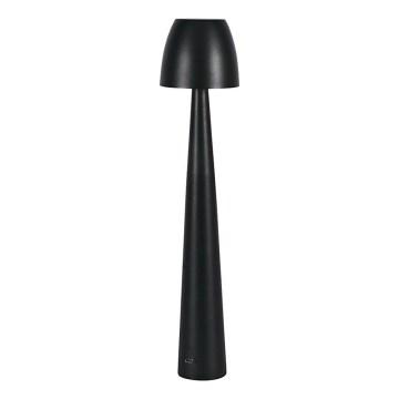 Dimm- und aufladbare LED-Tischleuchte mit Touch-Funktion LED/3W/5V 3000-6000K 1800 mAh schwarz