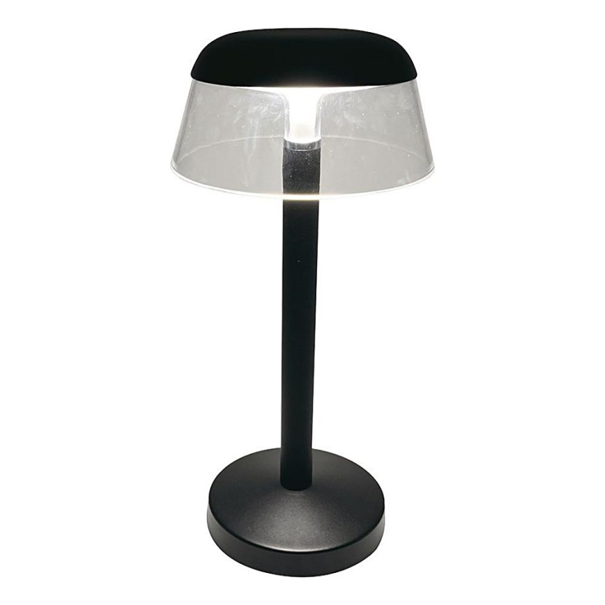 Dimm- und aufladbare LED-Tischleuchte mit Touch-Funktion LED/3W/5V 3000-6000K 1800 mAh schwarz