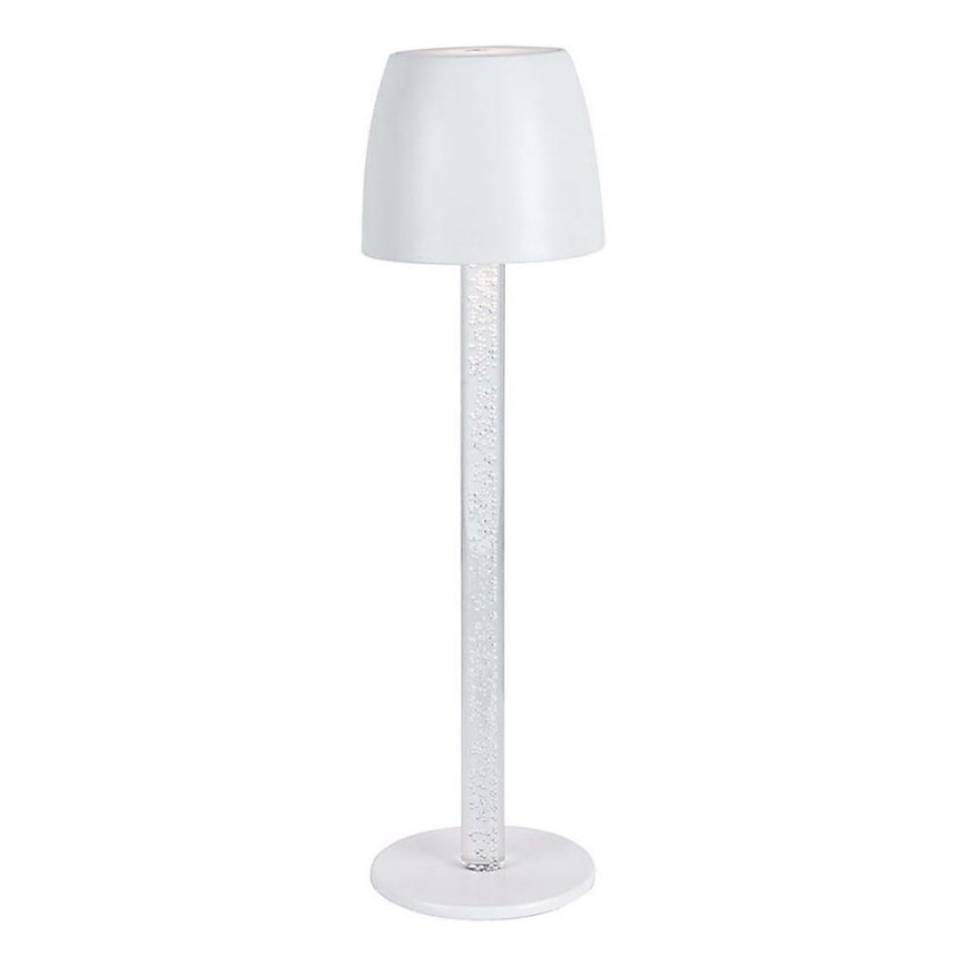 Dimm- und aufladbare LED-Tischleuchte mit Touch-Funktion LED/3W/5V 3000K 1800 mAh weiß
