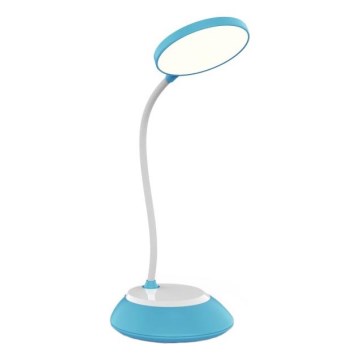 Dimm- und aufladbare LED-Tischleuchte VISUA LED/5W/5V 3000-5000K 1200 mAh blau