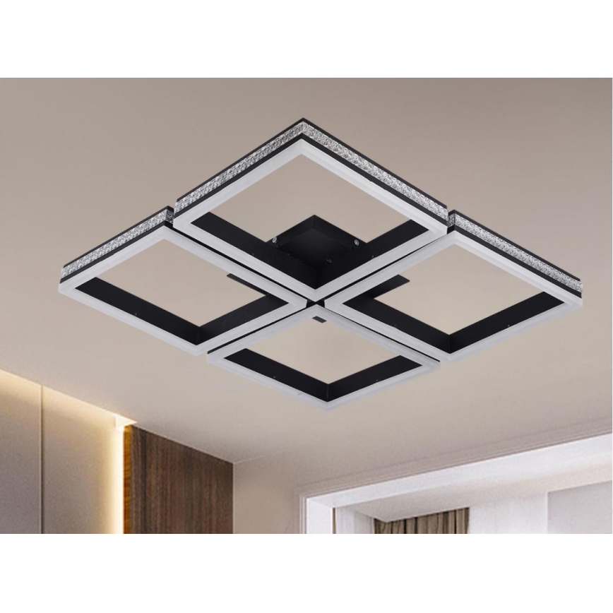 Dimmbare aufgesetzte LED-Deckenleuchte LED/215W/230V 3000–6500K + Fernbedienung