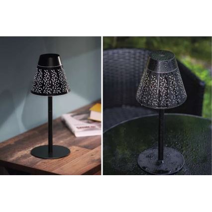 Dimmbare, aufladbare LED-Outdoor-Tischleuchte LED/4,2W/5V 2200mAh IP44