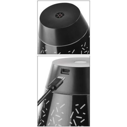 Dimmbare, aufladbare LED-Outdoor-Tischleuchte LED/4,2W/5V 2200mAh IP44