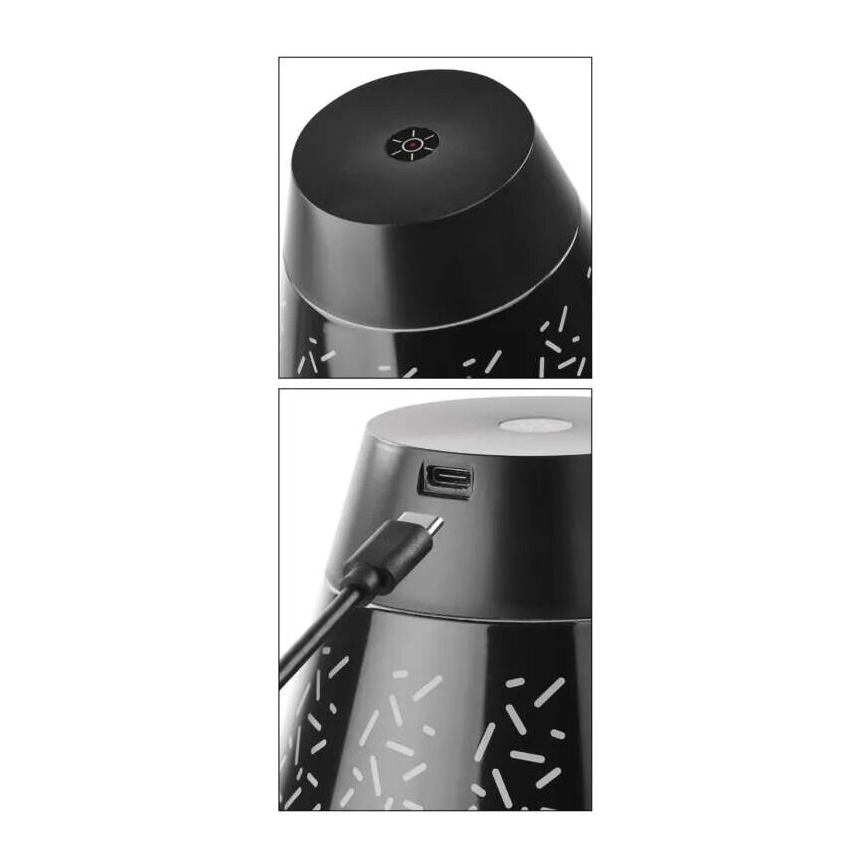 Dimmbare, aufladbare LED-Outdoor-Tischleuchte LED/4,2W/5V 2200mAh IP44