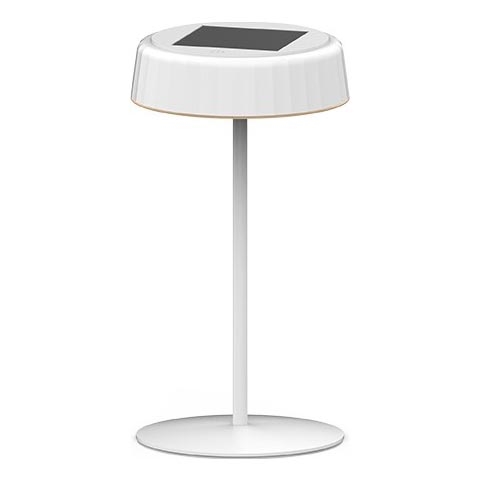 Dimmbare, aufladbare LED-Solar-Tischleuchte VIVIEN LED/3W/5V 2700K 1600 mAh IP54 weiß