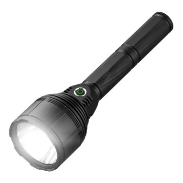 Dimmbare, aufladbare LED-Taschenlampe LED/30W/5V IPX7 3000 glänzend 8400 mAh