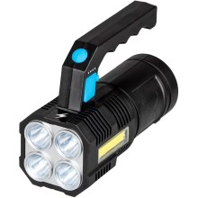 Dimmbare aufladbare LED-Taschenlampe LED/5V IPX4 250 lm 4 h 1200 mAh