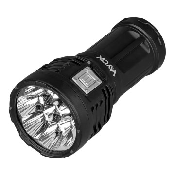 Dimmbare, aufladbare LED-Taschenlampe LED/5V IPX4 600 glänzend 1200 mAh