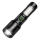 Dimmbare, aufladbare LED-Taschenlampe mit rotem Licht LED/5W/5V IPX4 260 glänzend 2000 mAh