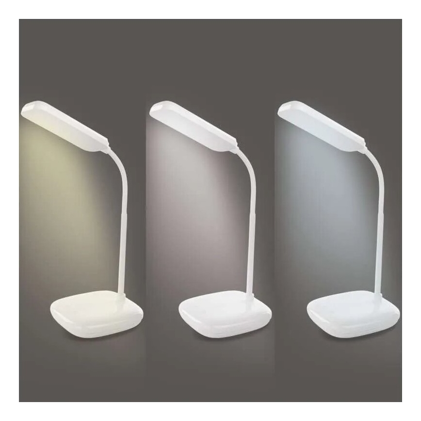 Dimmbare flexible LED-Tischleuchte LED/12W/230V 3000K/4000K/6500K weiß