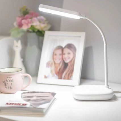 Dimmbare flexible LED-Tischleuchte LED/12W/230V 3000K/4000K/6500K weiß