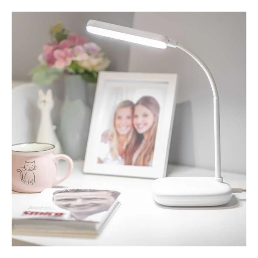 Dimmbare flexible LED-Tischleuchte LED/12W/230V 3000K/4000K/6500K weiß