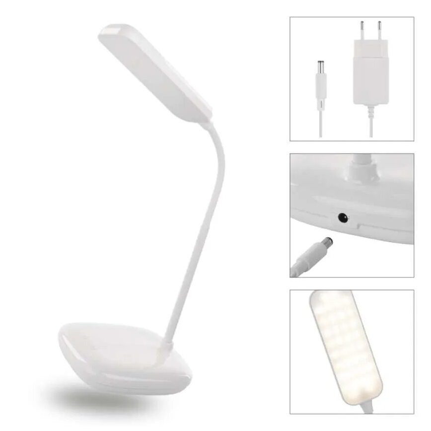Dimmbare flexible LED-Tischleuchte LED/12W/230V 3000K/4000K/6500K weiß