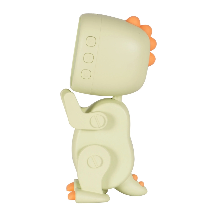 LED RGBW Dimmbare, kleine Kinder-Nachtleuchte mit Wecker ROBOT LED/1W/5V 1200 mAh