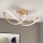 Dimmbare LED-Anbauleuchte CIRCUS LED/30W/230V golden