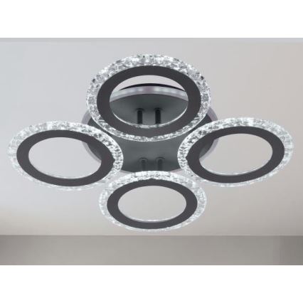 Dimmbare LED-Anbauleuchte LED/55W/230V 3000-6500K + Fernbedienung