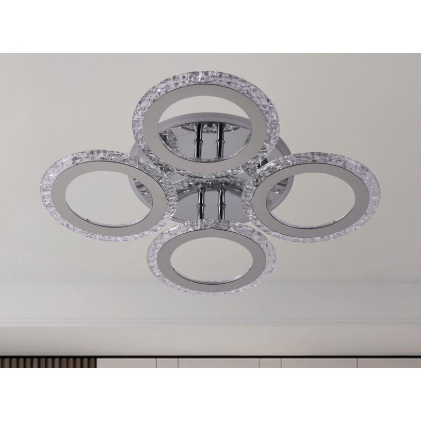 Dimmbare LED-Anbauleuchte LED/55W/230V 3000-6500K + Fernbedienung