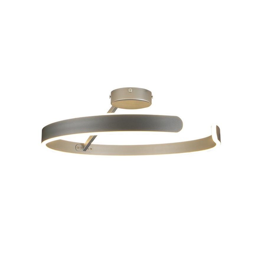 Dimmbare LED-Anbauleuchte LED/72W/230V 3000-6500K matt Chrom + Fernbedienung