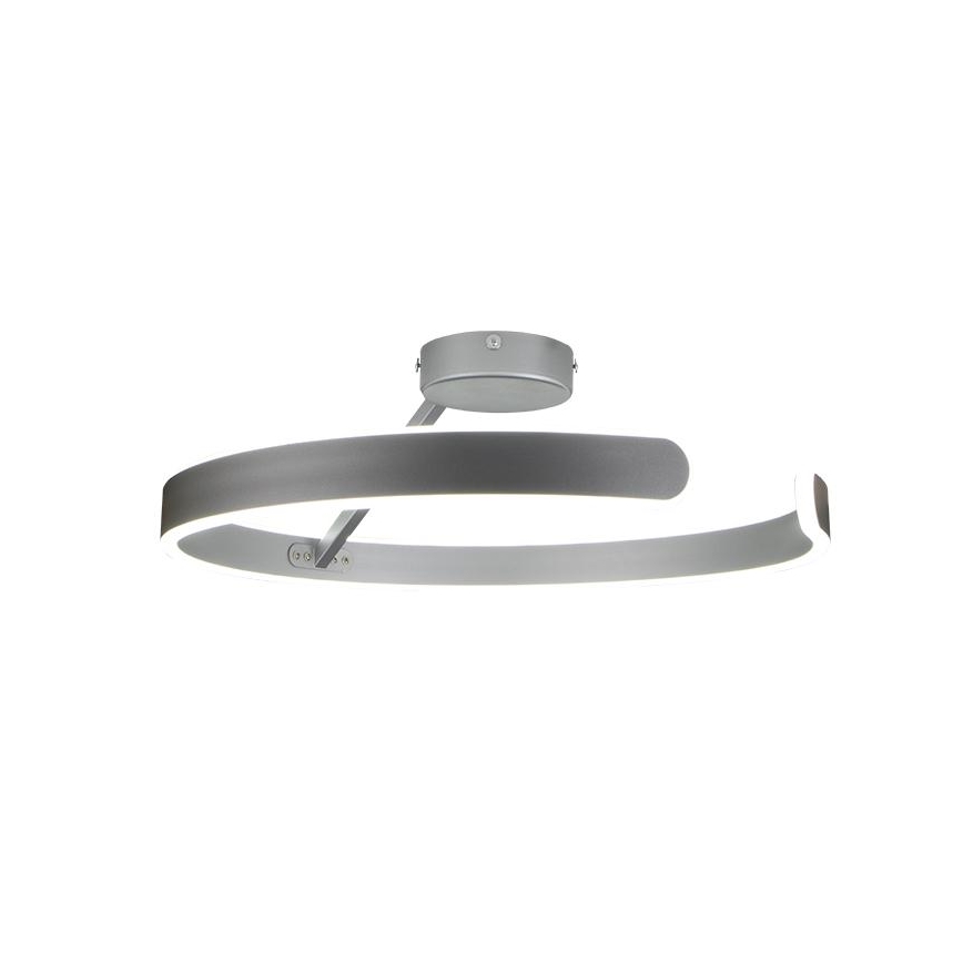 Dimmbare LED-Anbauleuchte LED/72W/230V 3000-6500K matt Chrom + Fernbedienung