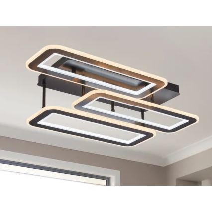 Dimmbare LED-Anbauleuchte LED/90W/230V 3000-6500K + Fernbedienung