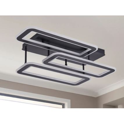 Dimmbare LED-Anbauleuchte LED/90W/230V 3000-6500K + Fernbedienung