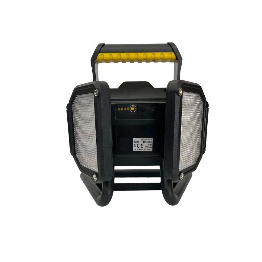 Dimmbare LED-Arbeitsleuchte LED/50W/5V 12000 mAh IP54